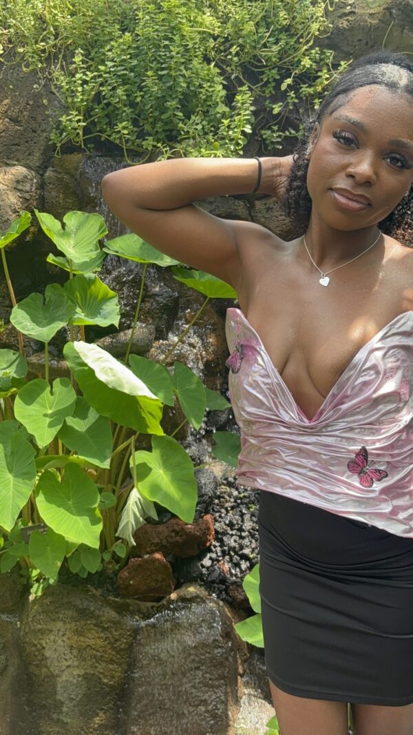 Butterfly Corset – Blush Bloom - Image 2